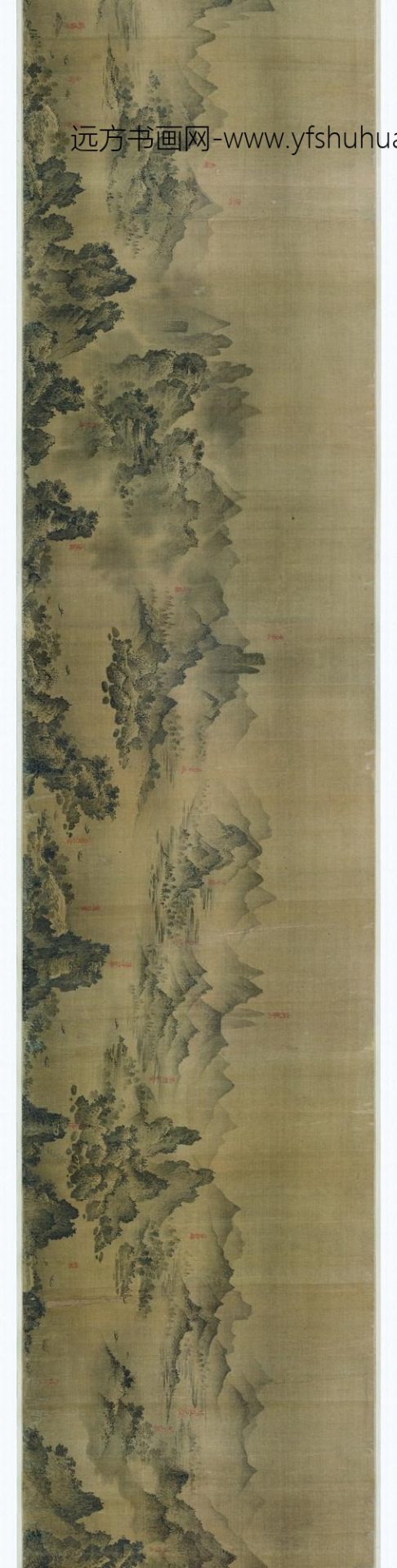 北宋 李嵩 长江万里图卷全卷绢本53.2x1979.5_7