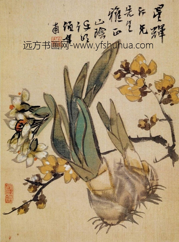 清_任伯年_花鳥图册_4