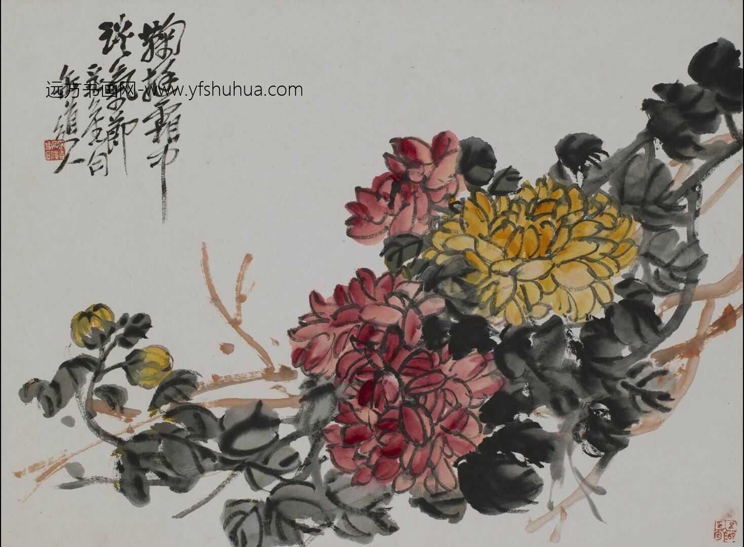 清_吴昌硕_花果册_3