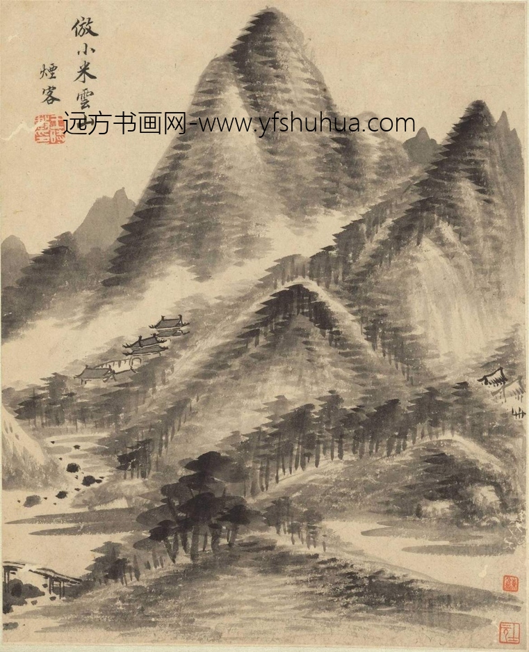 清_王时敏_山水十开_4