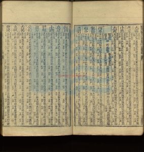 01755-大清乾隆二十六年歲次辛巳時憲書_清欽天監編_清乾隆二十六年刻朱藍套印本。17611