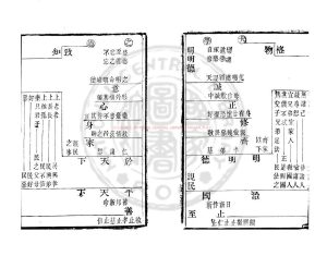 01822-大學發微_(宋)黎立武撰_清道光辛卯(11年)六安晁氏活字印本1