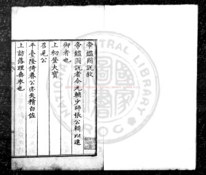 02057-帝鑑圖說_(明)張居正撰_明萬曆元年(1573)金陵書坊胡賢刊本0