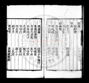 02154-東岱山房詩錄擬古樂府_(明)李先芳撰_明嘉靖間(1522-1566)刊本1