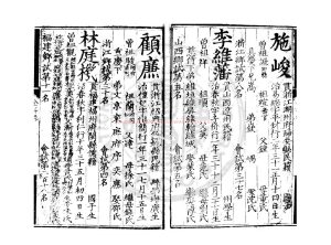 05232-嘉靖十四年進士登科錄_(明)夏言編_明嘉靖間(1522-1566)刊本1