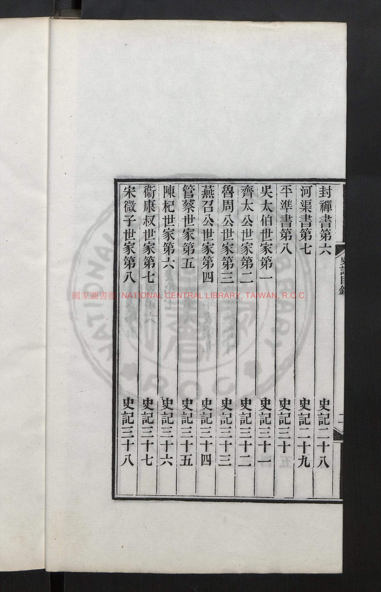 10260-史記130卷_附札記5卷(存2函)司馬遷_裴駰_司馬貞_張守節_刻本1