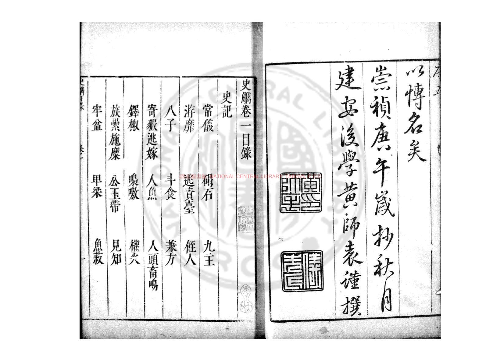 10300-史觿_(明)謝肇淛撰_明崇禎庚午(三年_1630)建安黃師表刊本1