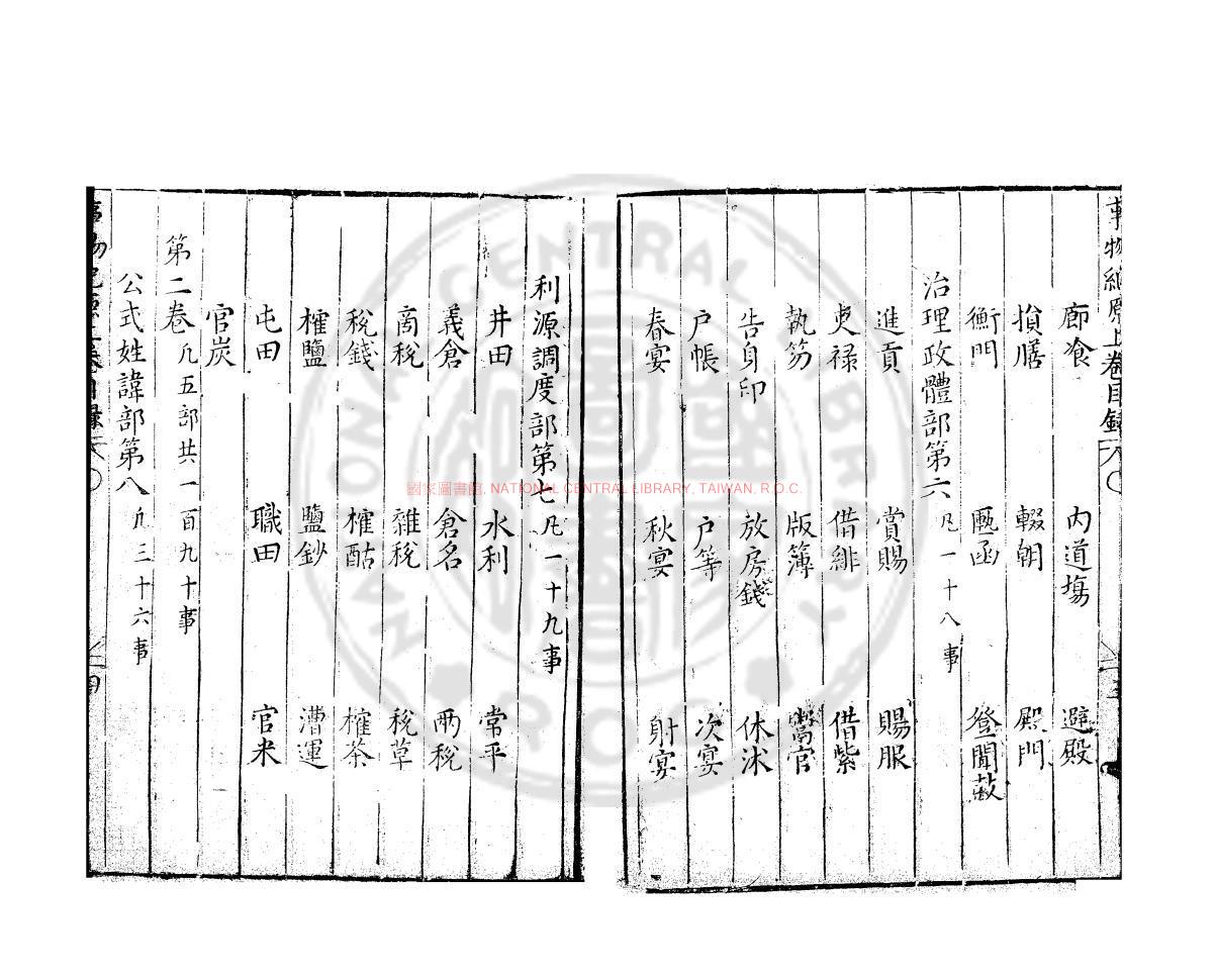 10396-事物紀原_(宋)高承撰_明萬曆31年(1603）錢塘胡氏刊本1