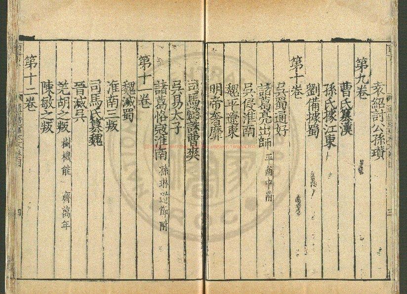 11861-通鑑紀事本末_(宋)袁樞撰_明萬曆二年(1574)湖廣監察御史李栻刊本1