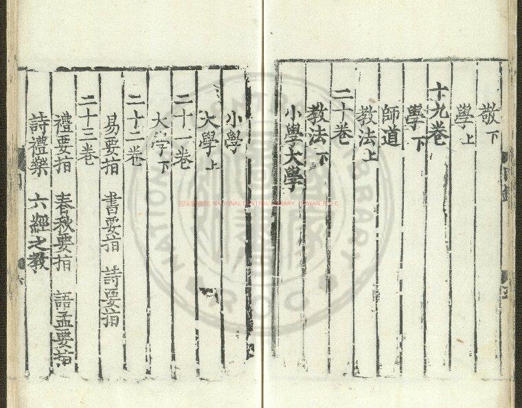 12892-西山先生真文忠公讀書記_(宋)真德秀撰_宋開慶元年(1259)湯漢等福州刊元明修補本1