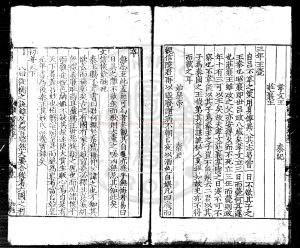 16416-致堂讀史管見_(宋)胡寅撰_宋寶祐二年(1254)江南宛陵郡齋刊明初修補本配補鈔本1