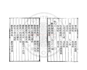 16607-重刊巢氏諸病源候總論_(隋)巢元方撰_明嘉靖丁未(26年_1547)新安汪氏主一齋刊汪濟川印本1