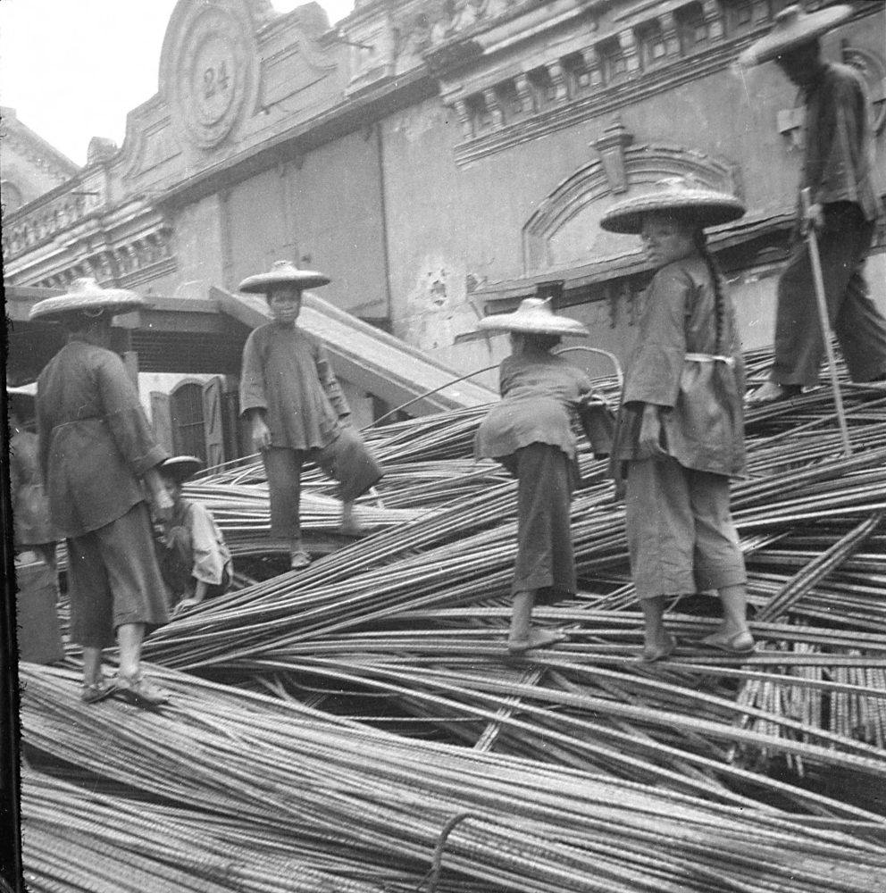 【JPG清晰版】._香港，建筑工地的工人