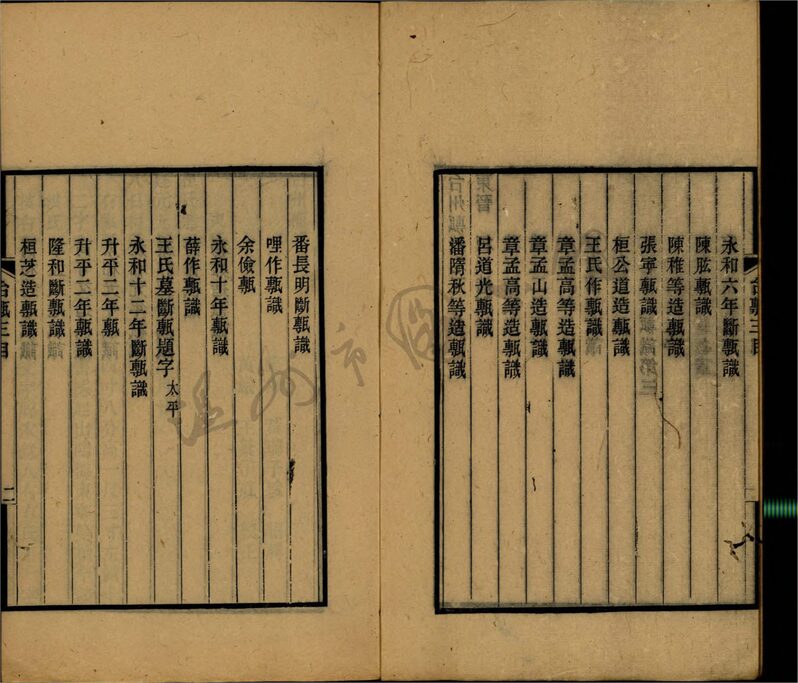 _嘉業堂叢書第七冊（台州甎錄卷三至五）__