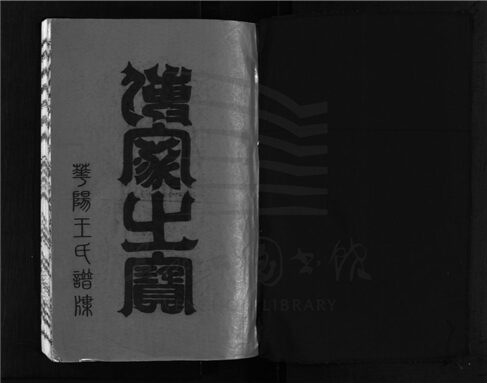 _[浙江樂清]增修華陽王氏宗譜（第四冊）__