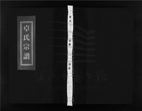 _[浙江樂清]續修西河郡卓氏宗譜九卷（第五冊卷五）__