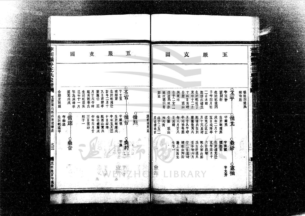 _[浙江台州]重修寧川橋亭王氏宗譜（第五冊下）__