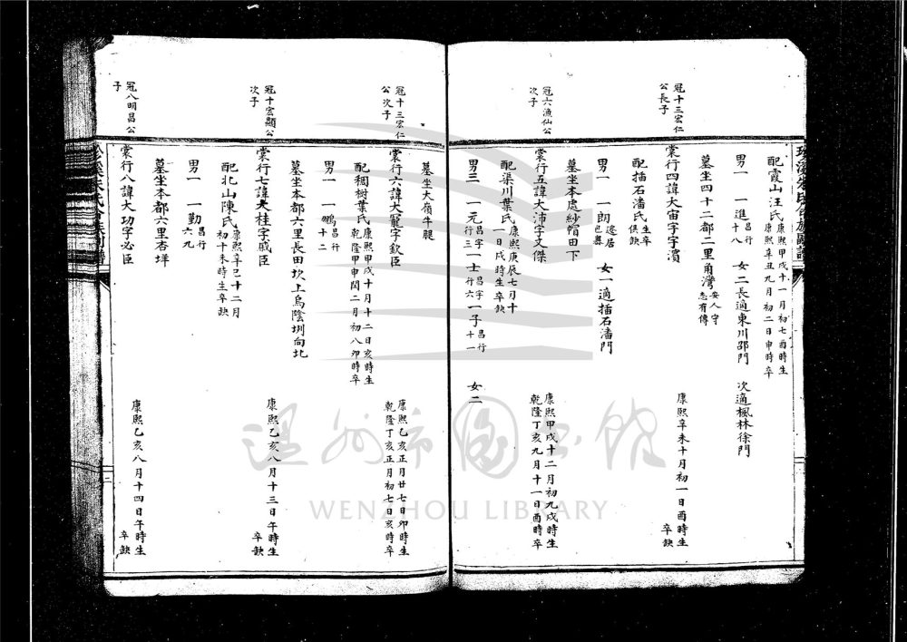 _[浙江永嘉]珍溪朱氏合族副譜（第十冊）__