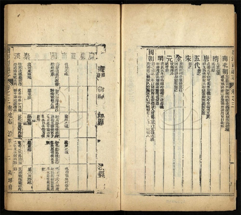 -【乾隆】續河南通志八十卷首四卷-第三册__