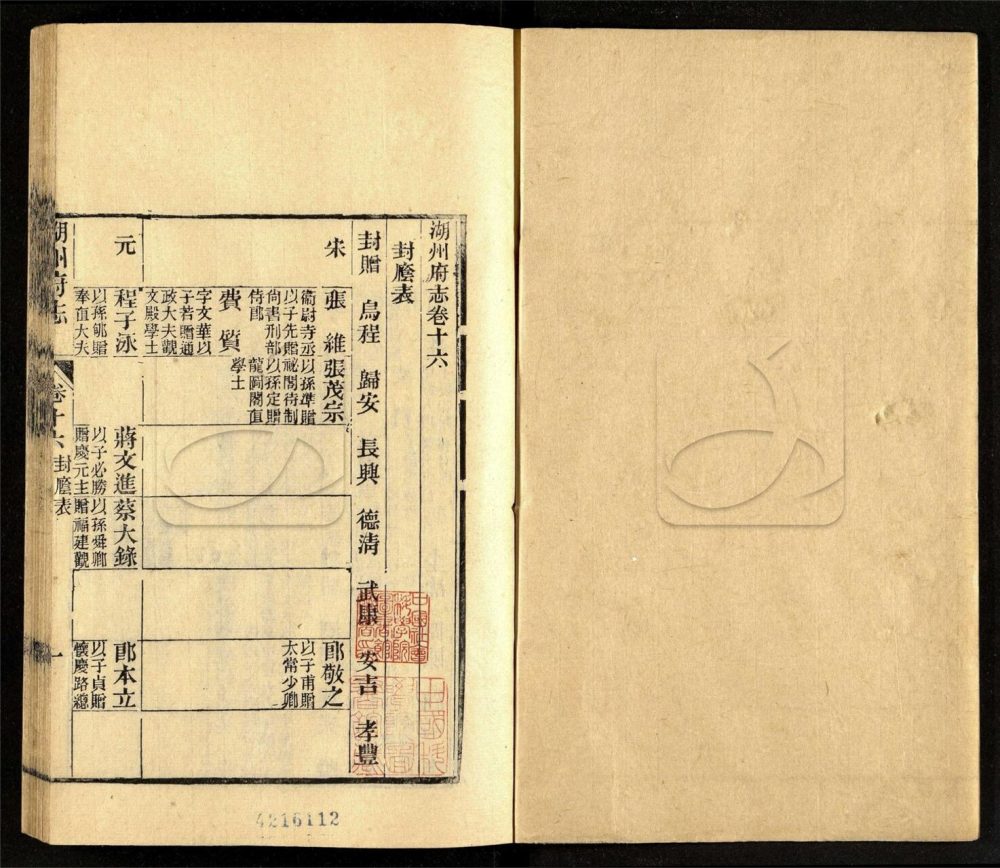 -【同治】湖州府志九十六卷首一卷-第八册__