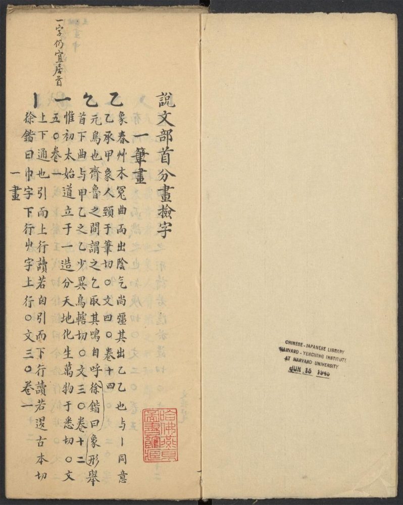 _说文部首分画检字__