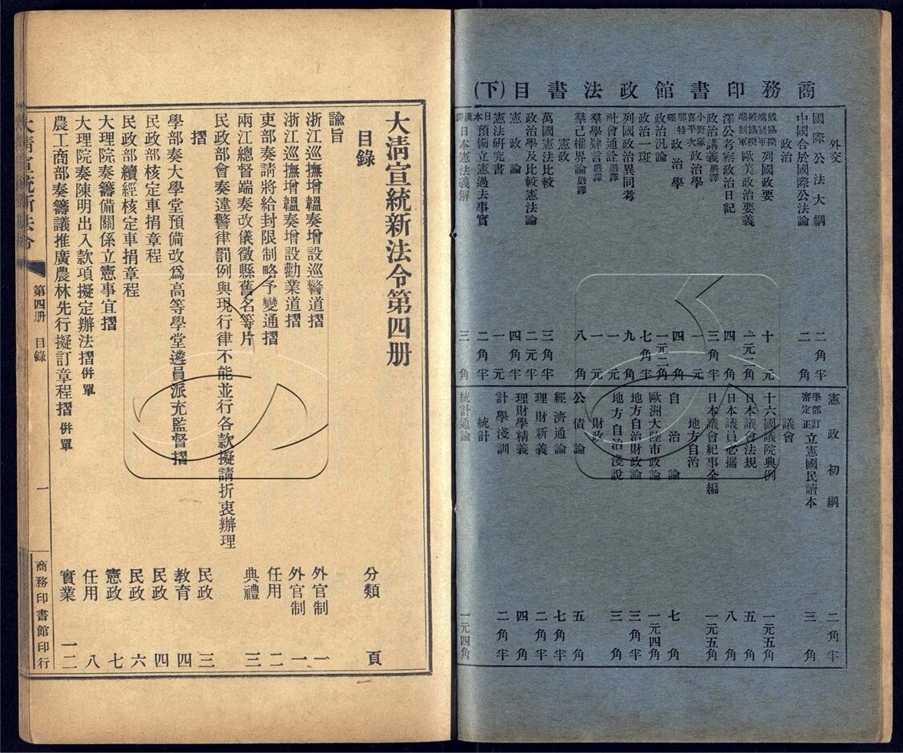 -大清宣統新法令三十五卷-第四册__