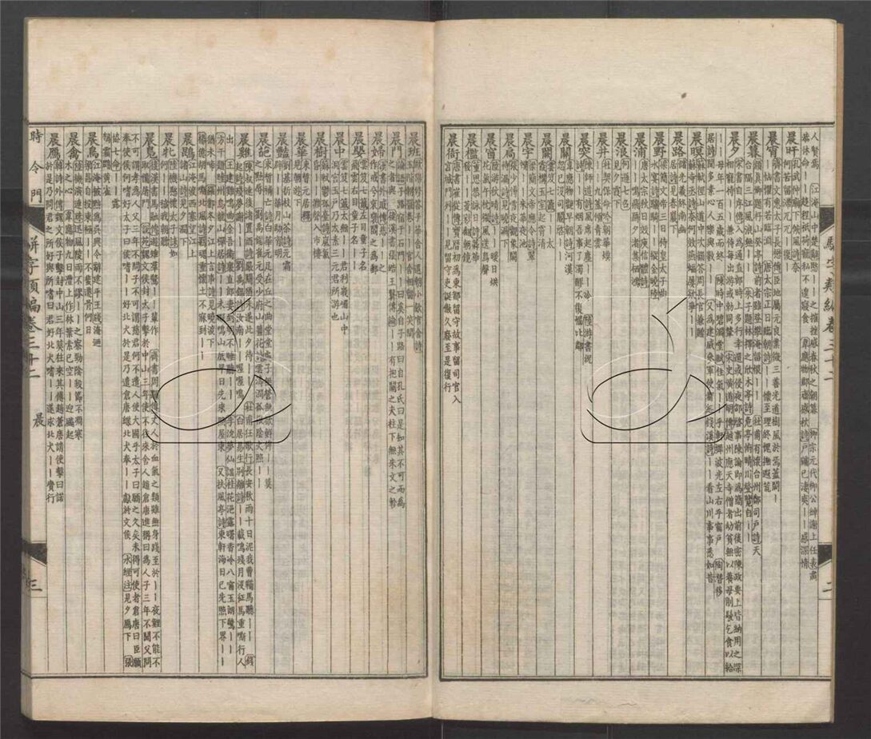 -御定駢字類編二百四十卷-第七册__