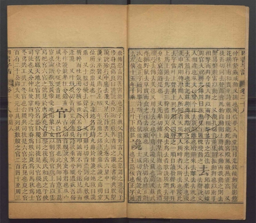 -羣經字詁七十二卷四書字詁七十八卷檢字一卷-第十一册__