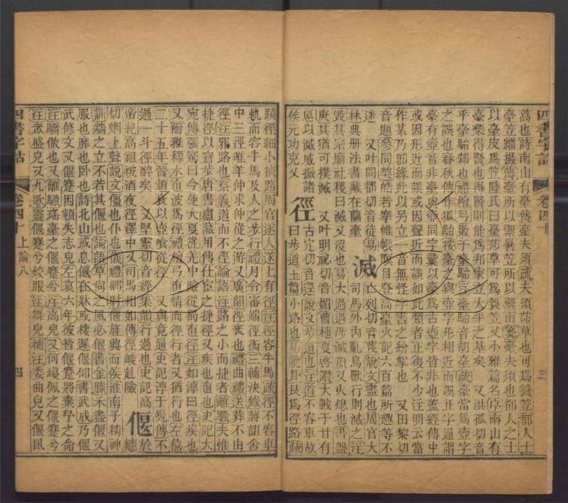 -羣經字詁七十二卷四書字詁七十八卷檢字一卷-第十五册__