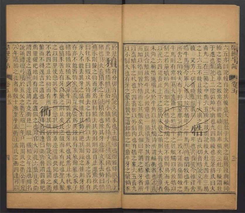 -羣經字詁七十二卷四書字詁七十八卷檢字一卷-第二十九册__