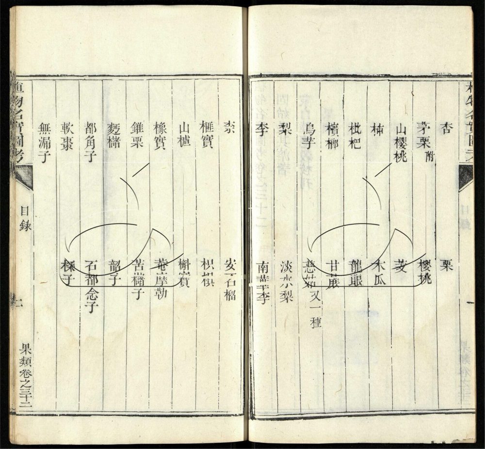 -植物名實圖考（殘）-第二十三册__