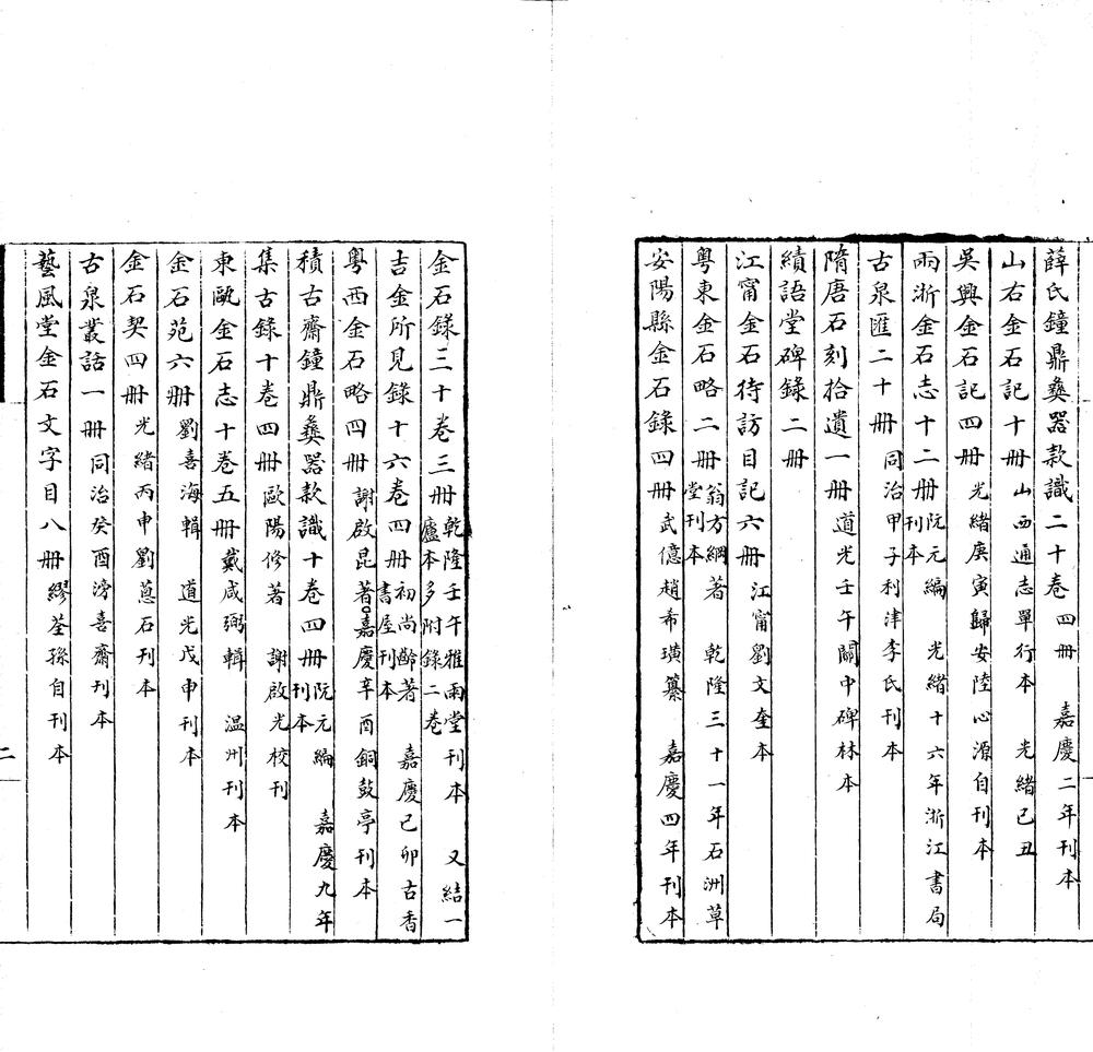 _五百经幢馆藏书目录一卷__