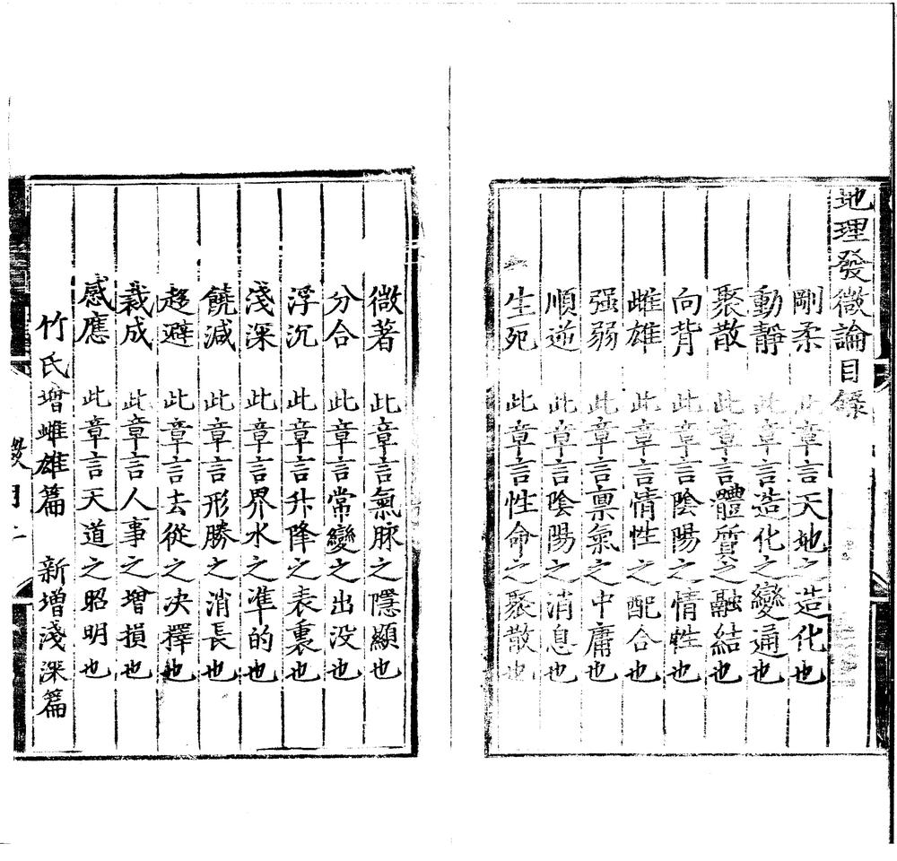 _地理发微论集注一卷__