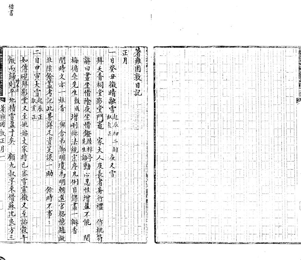 _张征君日记不分卷，光绪十一年至二十五年附禹贡释地一卷_part___