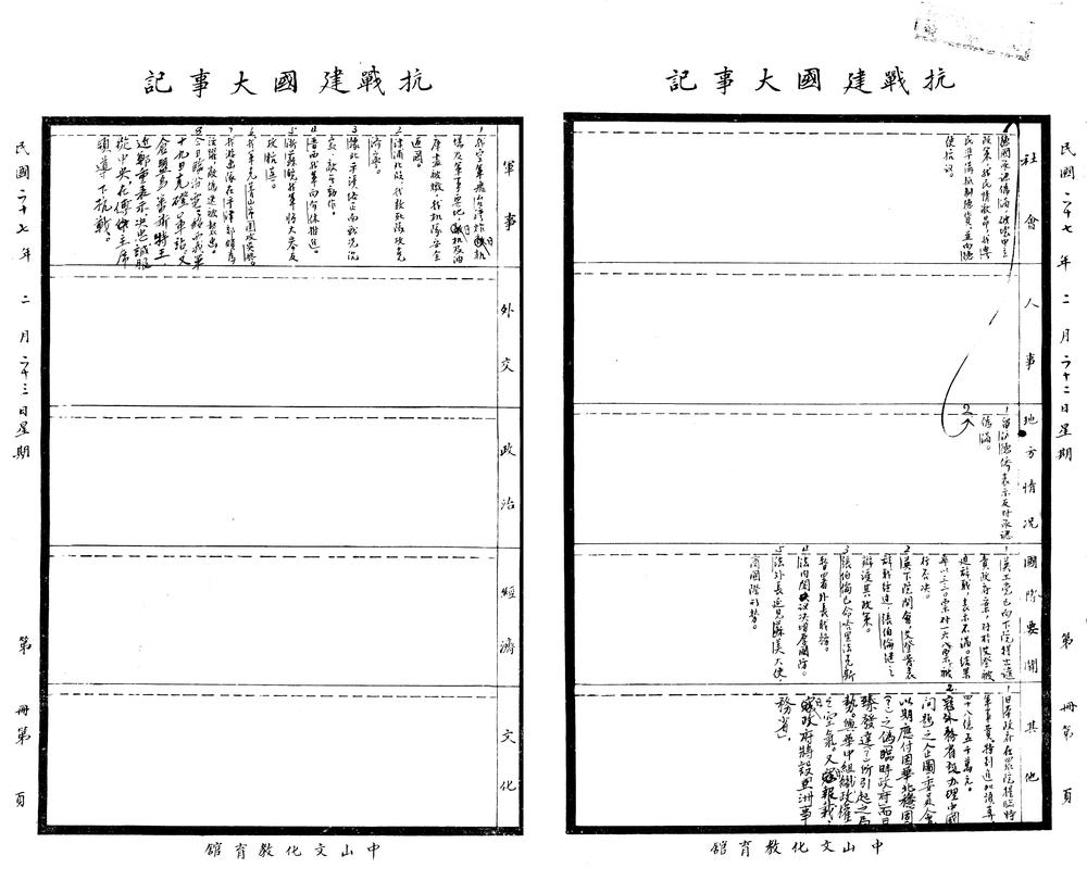 _抗战建国大事记不分卷_part___