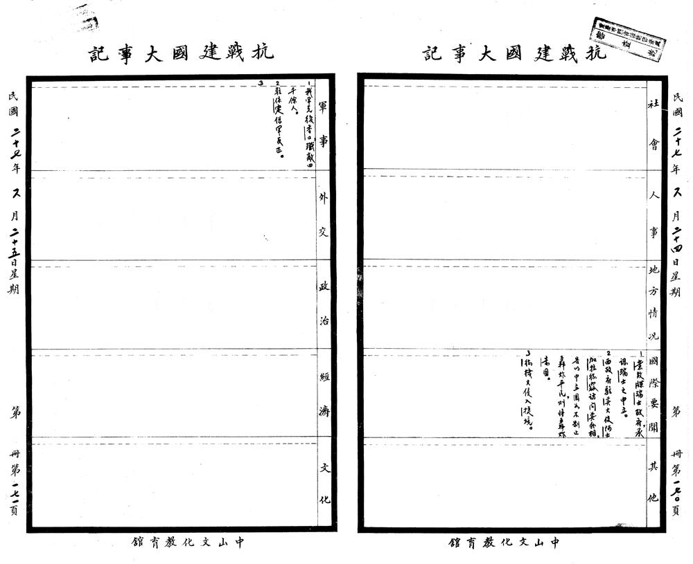 _抗战建国大事记不分卷_part___