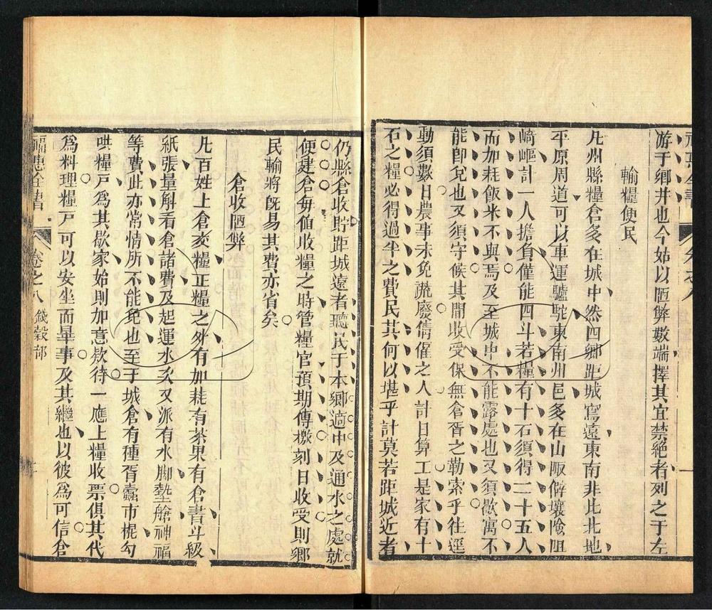 -福惠全書三十二卷-第四册__