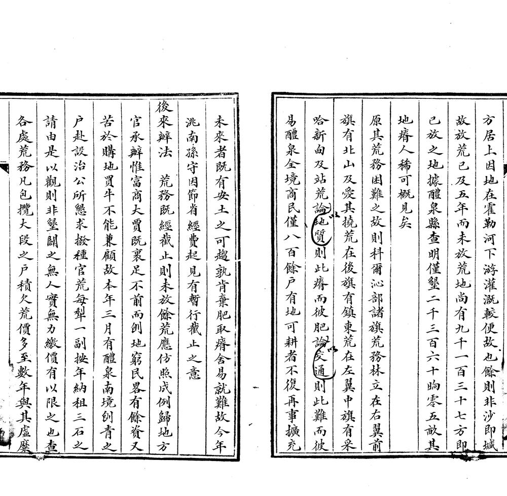 _科尔沁右翼中图什业图亲王旗调查书不分卷__